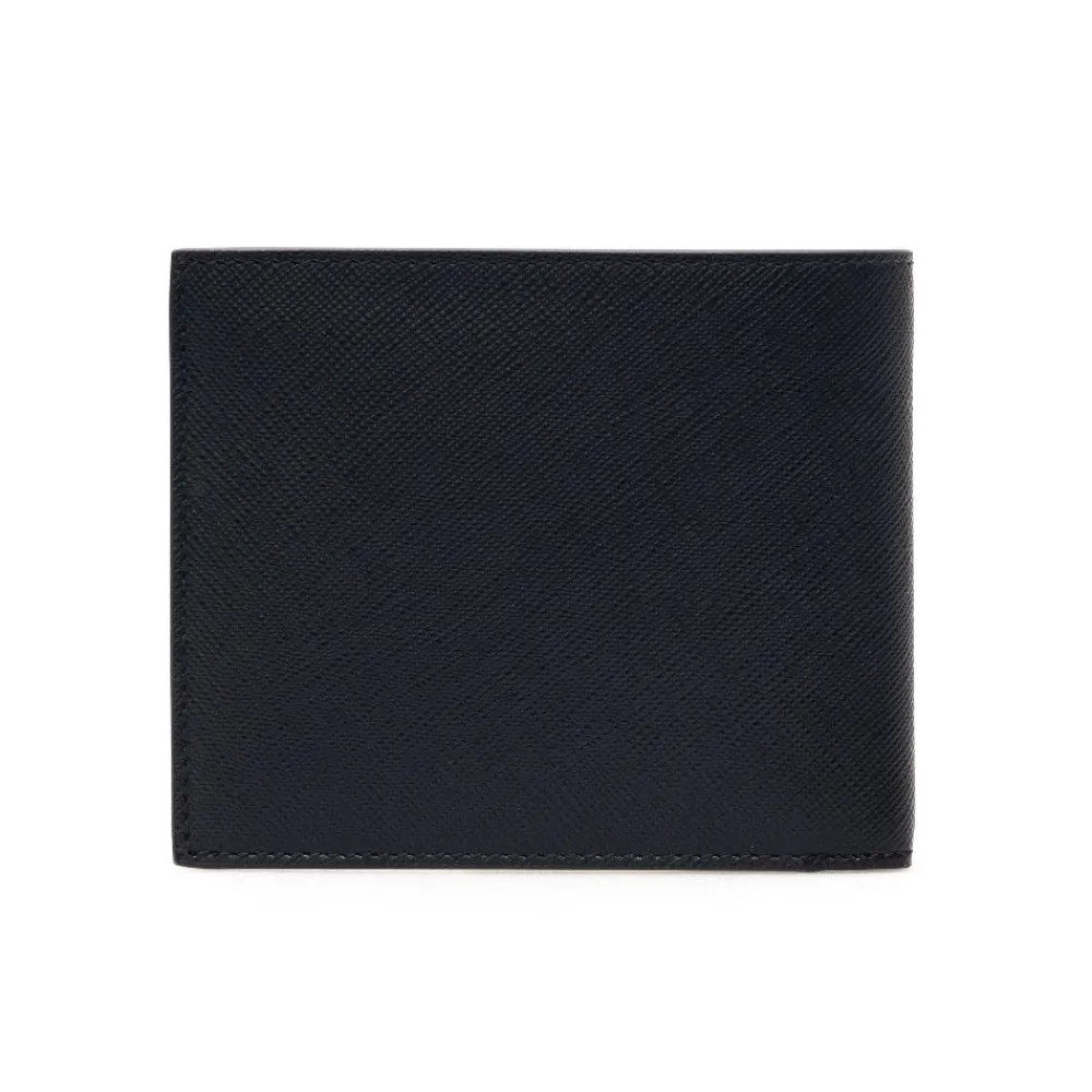 saffiano_leather_wallet_w_1.webp Outlet Saffiano leather wallet with triangle logo Wallets And Small Leather Goods