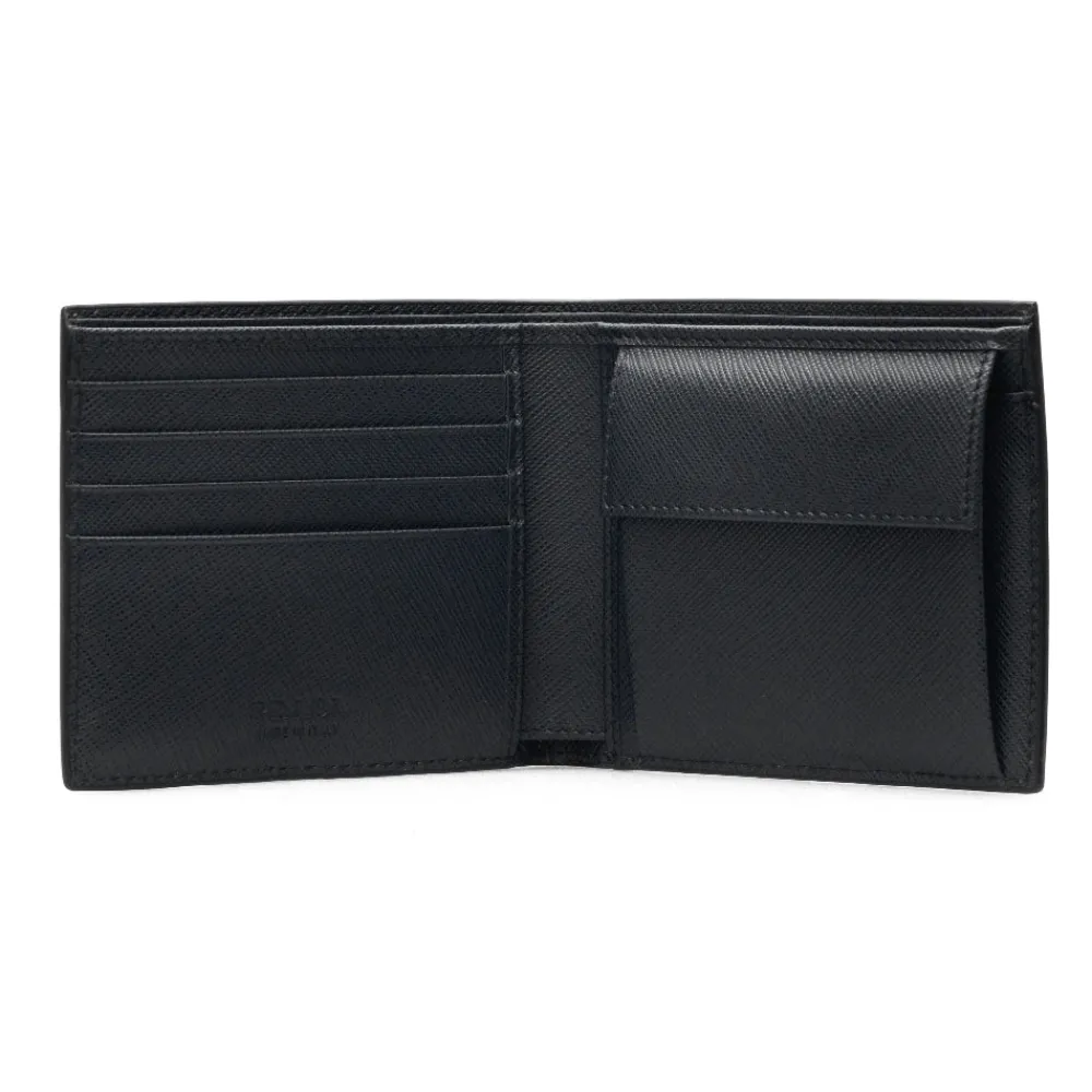 saffiano_leather_wallet_w_2.webp Outlet Saffiano leather wallet with triangle logo Wallets And Small Leather Goods