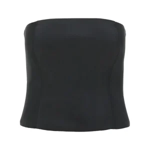 Clearance Satin cropped top Tops