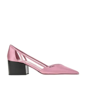 New Satin pointed-toe pumps Heeled Shoes