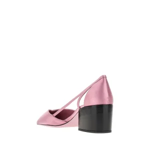 New Satin pointed-toe pumps Heeled Shoes