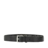 Clearance Script Studs' leather belt Belts