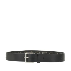 Clearance Script Studs' leather belt Belts
