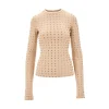 Fashion Scuba jersey top with crystals Tops