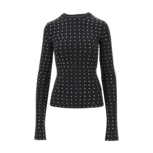 Sale Scuba jersey top with crystals Tops