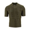 Best Semi-glossy knitted polo shirt Knitwear