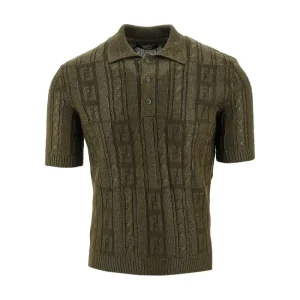 Best Semi-glossy knitted polo shirt Knitwear