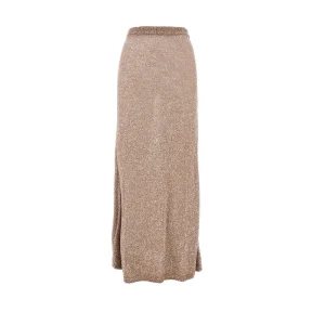 Discount Sequinned knitted long skirt Skirts