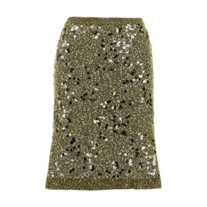 Discount Sequinned knitted skirt Skirts