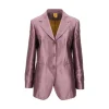 Clearance Shantung single-breasted jacket Jackets