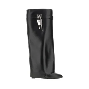 Outlet Shark Lock' leather boots Boots And Ankle Boots