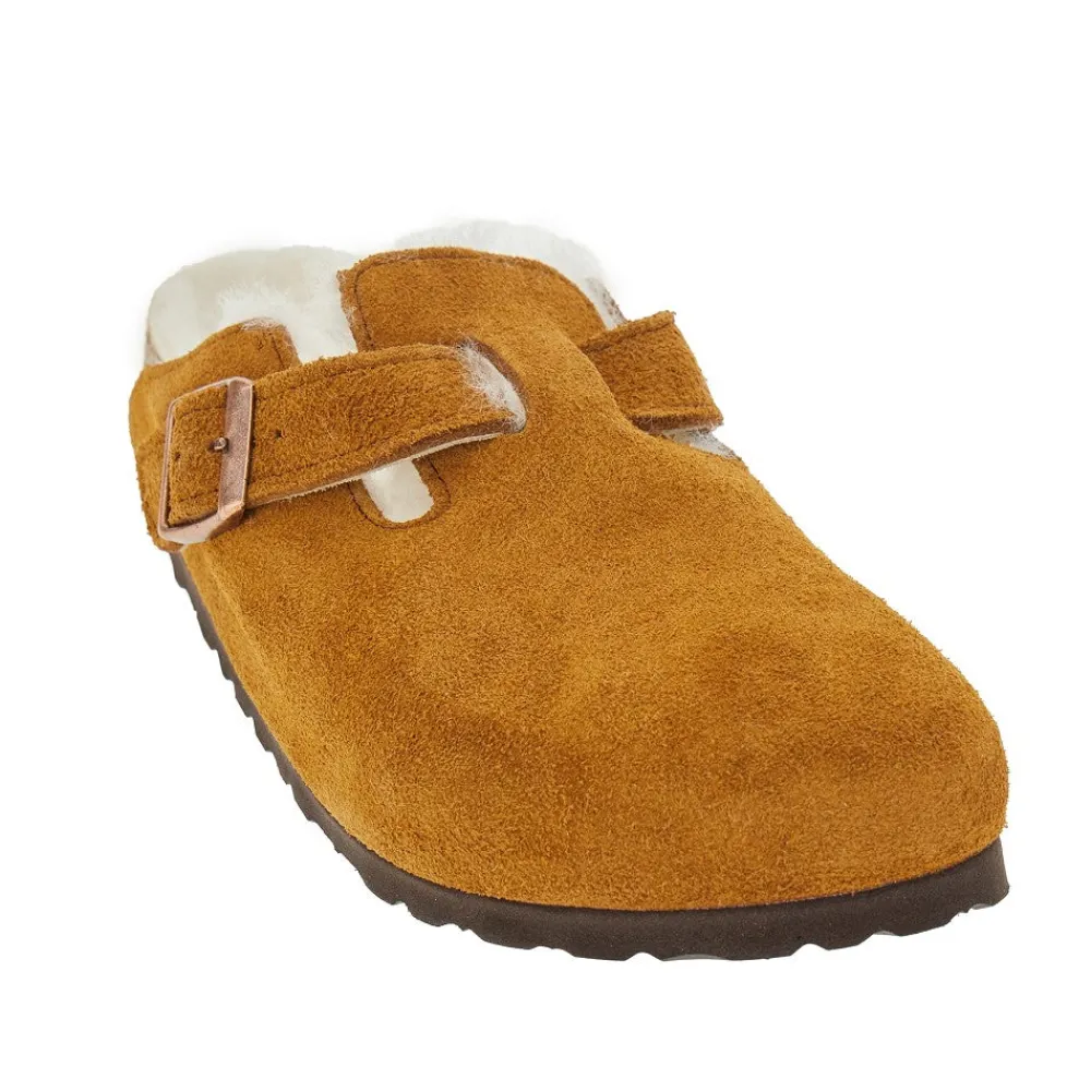 shesrlinglined_boston_sab_1.webp Discount Shesrling-lined 'Boston' sabot Flat Shoes