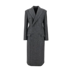 Online Shetland wool double-breasted coat Outerwear