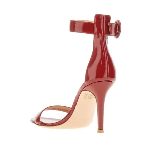 Discount Shiny leather 'Portofino' sandals Heeled Shoes
