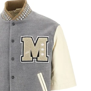 Fashion Short-sleeved Varsity Jacket Jackets