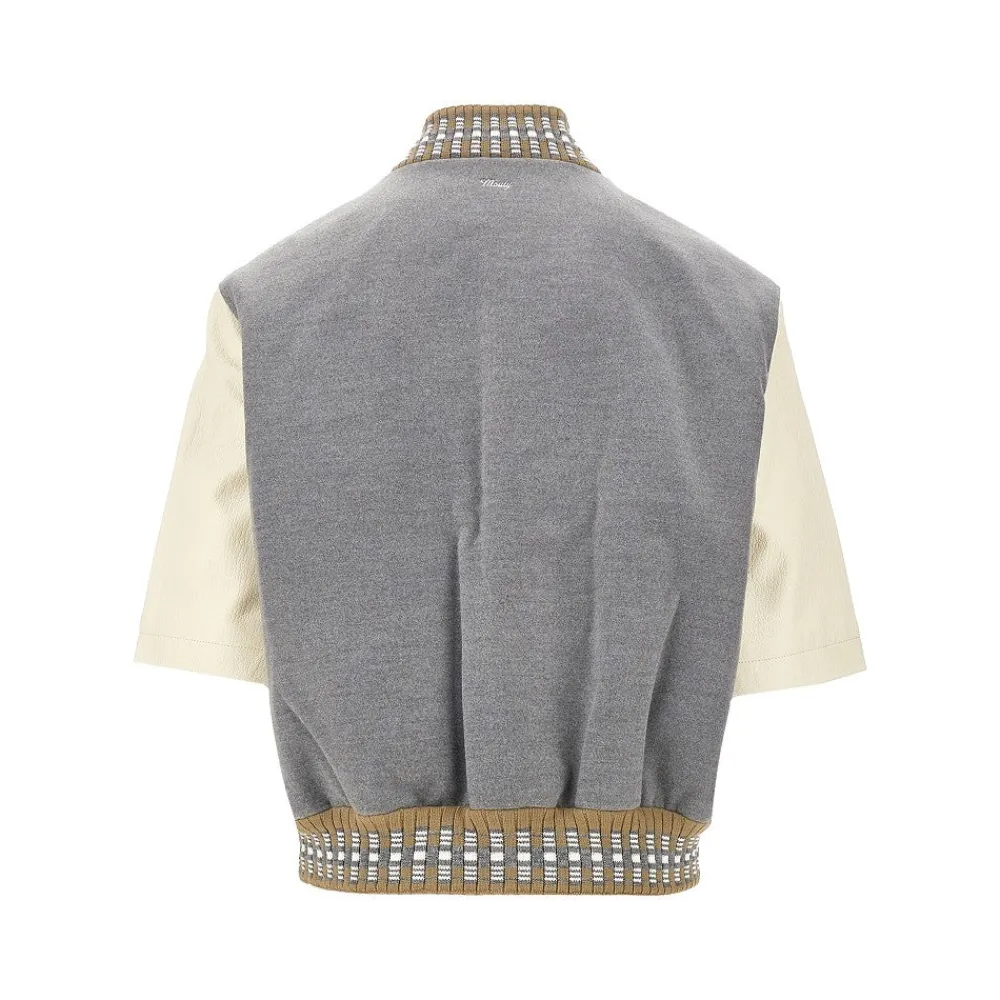 shortsleeved_varsity_jack_2.webp Fashion Short-sleeved Varsity Jacket Jackets
