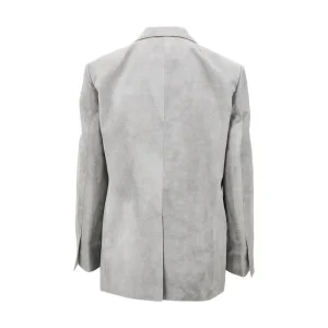 New Shot satin single-breasted jacket Jackets