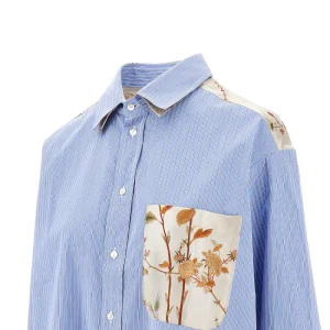 New Silk and cotton patchwork shirt Shirts