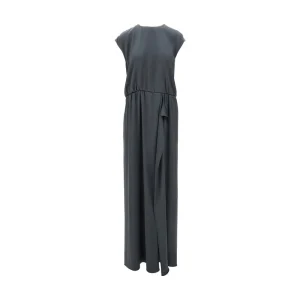 New Silk double satin long dress Dresses