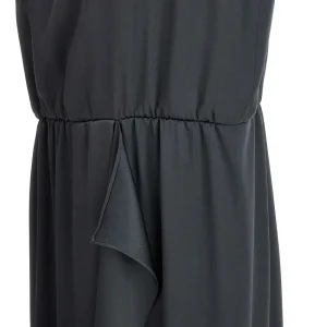 New Silk double satin long dress Dresses