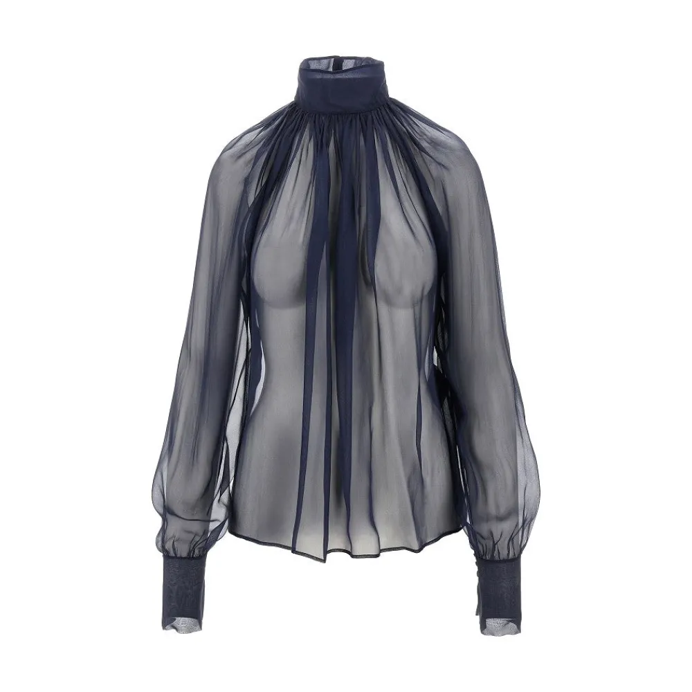 silk_muslin_blouse_0.webp Outlet Silk muslin blouse Shirts