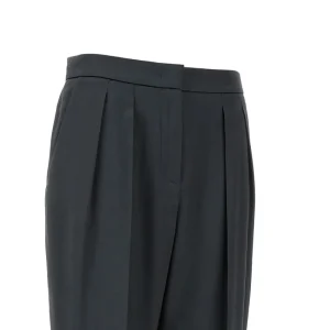 Sale Silk satin pants with darts Pants And Shorts