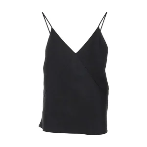 Outlet Silk satin top Tops