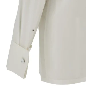 Clearance Silk shirt with bow collar Shirts