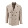 Fashion Silk tweed double-breasted blazer Jackets