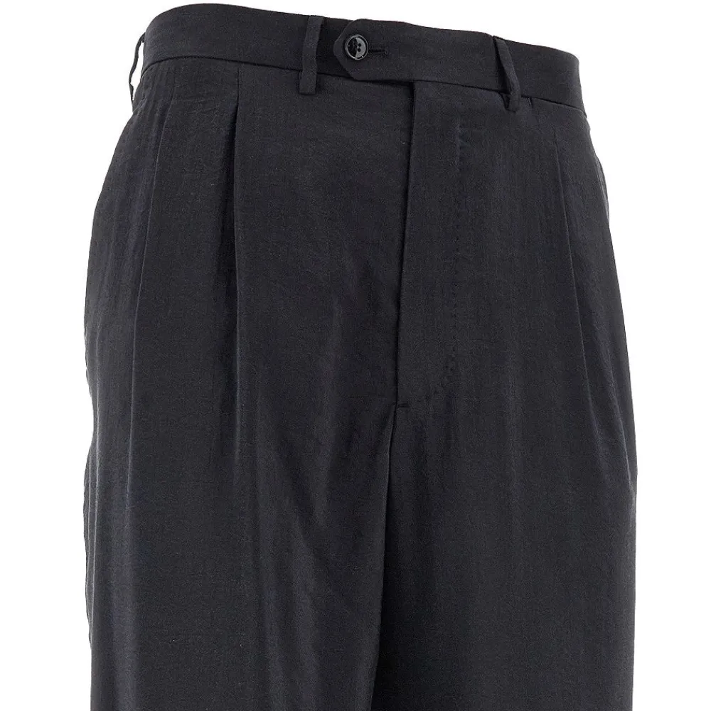 silk_twill_trousers_with__1.webp Outlet Silk twill trousers with darts Pants And Shorts