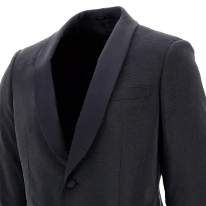 Fashion Silk-blend Soho line tuxedo jacket Jackets