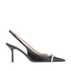 Fashion Slingback pumps with bow Heeled Shoes