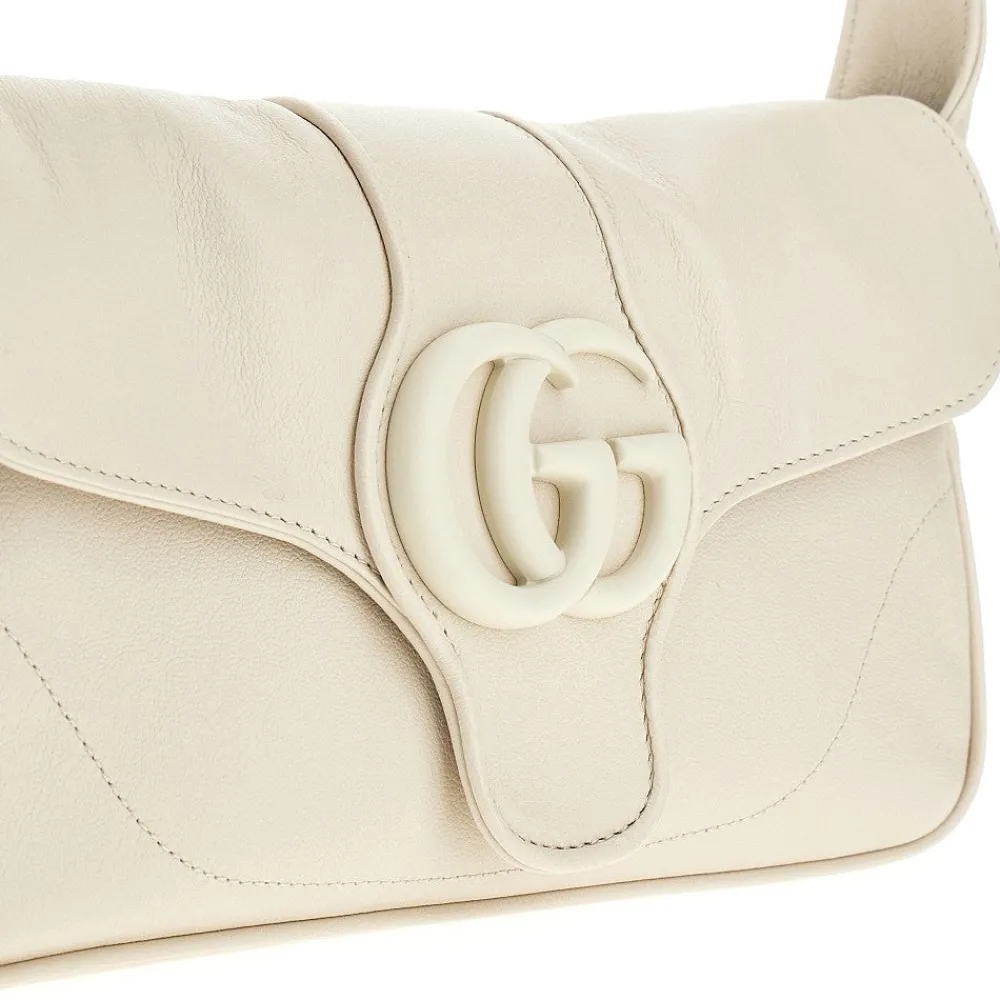 small_aphrodite_leather_s_3.webp Sale Small 'Aphrodite' leather shoulder bag Shoulder Bags