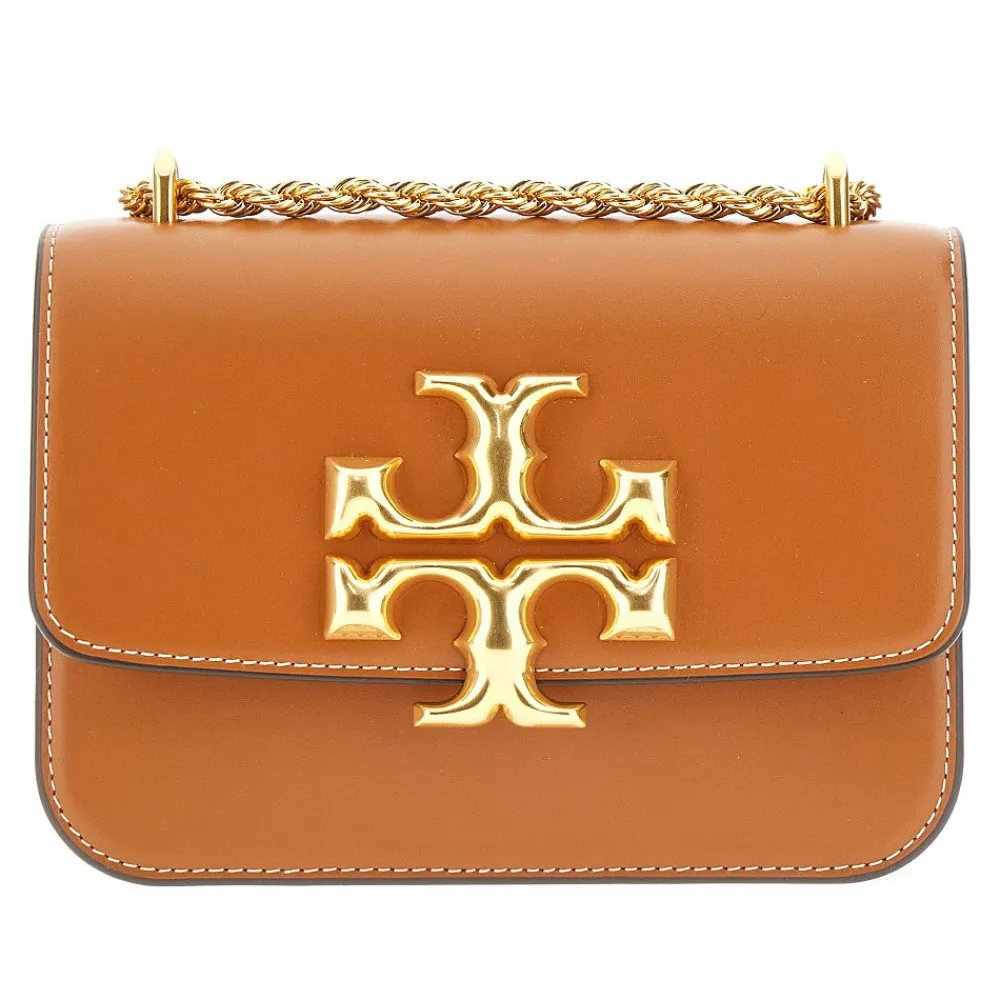 small_eleanor_leather_bag_0.webp Clearance Small 'Eleanor' leather bag with chain Shoulder Bags