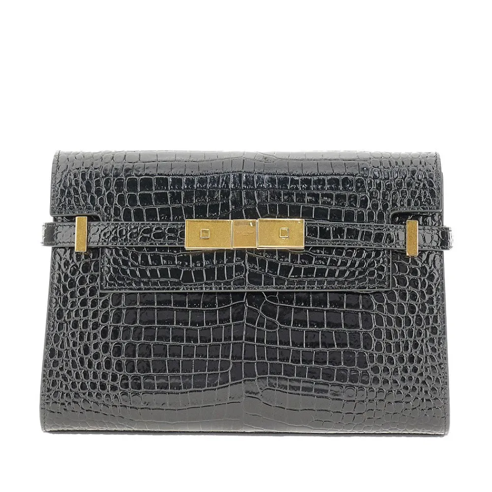 small_manhattan_crocoprin_0.webp Best Small 'Manhattan' croco-print leather bag Shoulder Bags