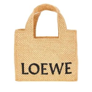 New Small raffia tote bag with logo Top-Handle Bags | Crossbody Bags
