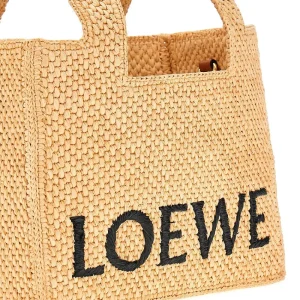 New Small raffia tote bag with logo Top-Handle Bags | Crossbody Bags