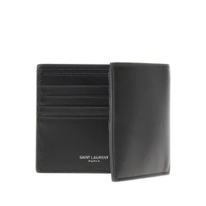 Sale Smooth leather bi-fold wallet Wallets And Small Leather Goods