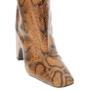 Best Snake-print leather 'Bridge' boots Boots And Ankle Boots
