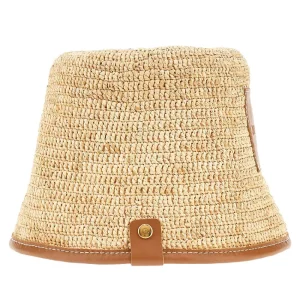 Outlet Soli' raffia bucket hat Hats And Gloves
