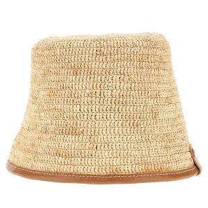 Outlet Soli' raffia bucket hat Hats And Gloves
