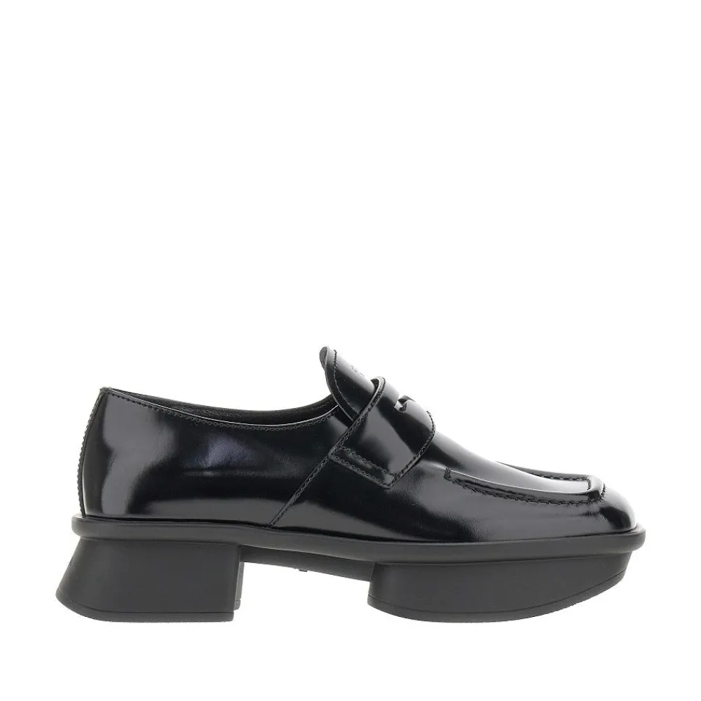 spazzolato_leather_equal__0.webp Hot Spazzolato leather 'Equal' loafers Loafers