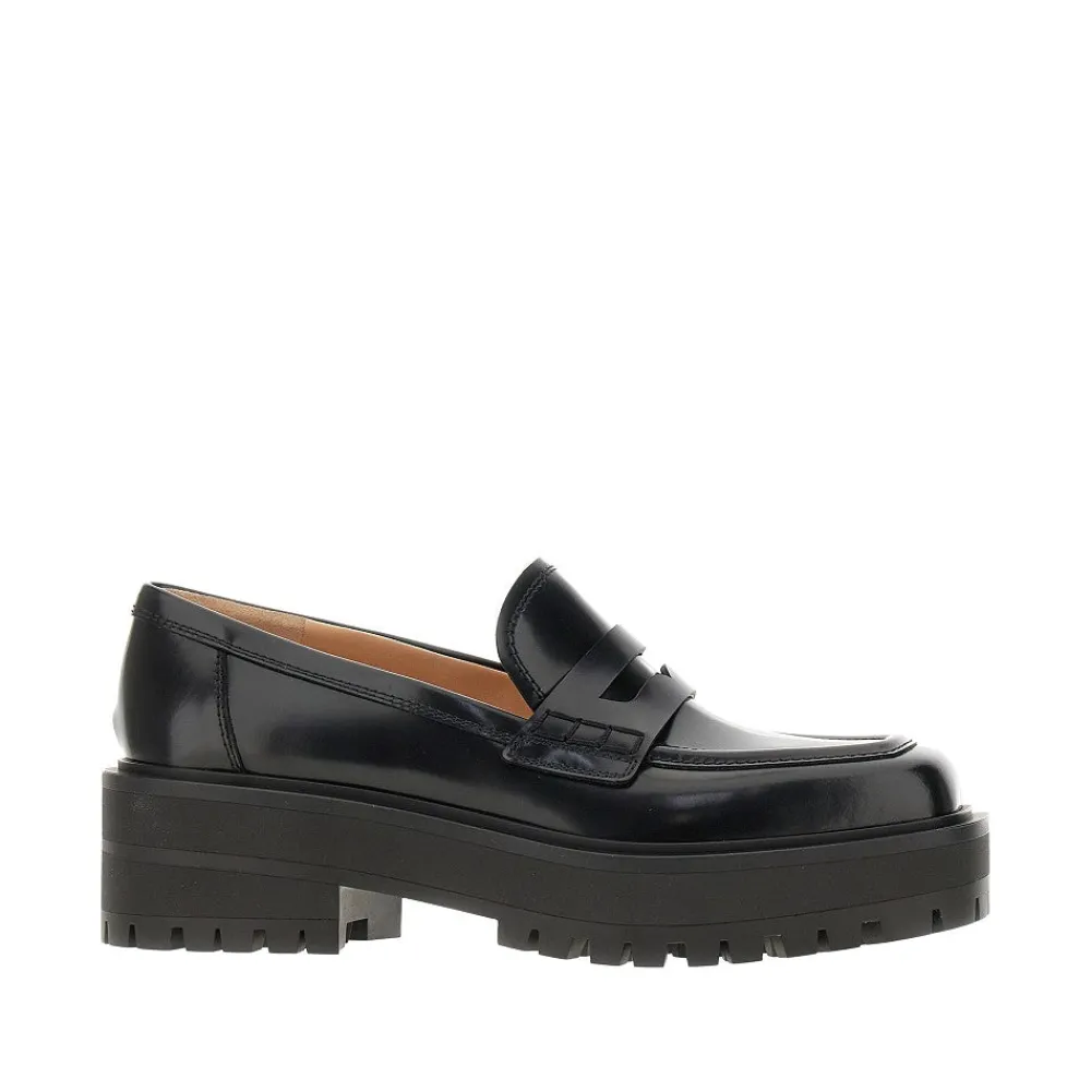 spazzolato_leather_ramsey_0.webp Sale Spazzolato leather 'Ramsey' loafers Loafers