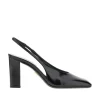 Clearance Spazzolato leather slingback pumps Heeled Shoes