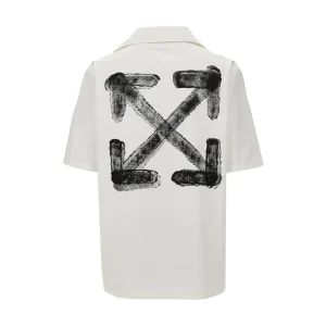 Clearance Spray Arrow print bowling shirt Shirts