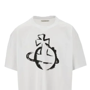 Clearance Stencil Orb' print oversized T-shirt T-Shirts And Polo Shirts