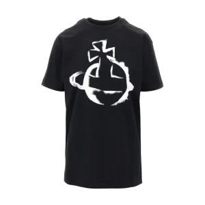 Best Stencil Orb' print T-shirt Tops