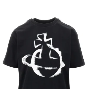 Best Stencil Orb' print T-shirt Tops