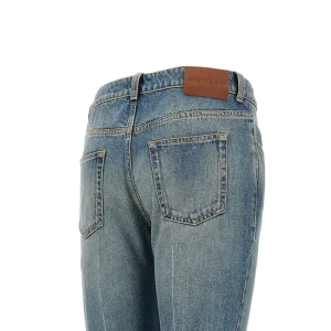 Outlet Stone Washed denim bootcut jeans Jeans