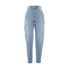 Discount Stone-washed denim 'Amber' jeans Jeans